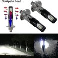 thumbnail image 3 of 2x H1 6000k Super Bright White 6000lm Drl Led Headlight Kit High-beam-krygv, 3 of 3