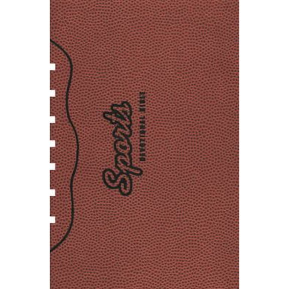 Pre-Owned Sports Devotional Bible-NIV-Football: Daily Inspirations for Sports Enthusiasts (Hardcover 9780310935568) by Dave Branon, David Branon