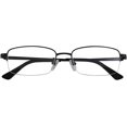 thumbnail image 5 of Gafas metálicas para miopía para miopía, uso diario, gafas de distancia para hombres y mujeres (no gafas para leer), 5 of 5