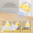 thumbnail image 3 of Desktop Vacuum Cleaner with Night Light, Mini Table Dust Sweeper Energy Saving, High Endurance Cordless 360º Rotatable Design for Keyboard Home School Office, 3 of 8