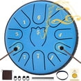 thumbnail image 1 of Tambor RSASI de acero de 6 pulgadas y 11 notas con accesorios, 1 of 6