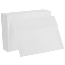 HOMEMAXS 50pcs Money Envelopes Small White Mailers Self Seal Invitation Container Blank Envelopes for Wedding Invitations Holiday Card Mailing