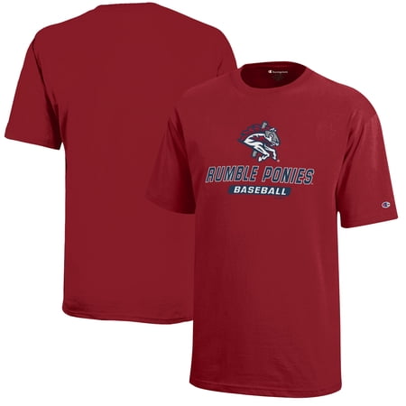 Youth Champion Red Binghamton Rumble Ponies Jersey T-Shirt