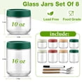 thumbnail image 3 of Recipientes de almacenamiento de alimentos Qipecedm Overnight Oats, paquete de 8, 3 of 7