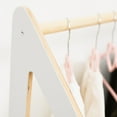 thumbnail image 4 of Wooden Clothing Rack White, 4 of 4