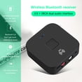 thumbnail image 1 of Heliisoer Bluetooth 5.0 Transmitter Receiver Wireless 3.5mm 2 RCA Audio Adapter, 1 of 9