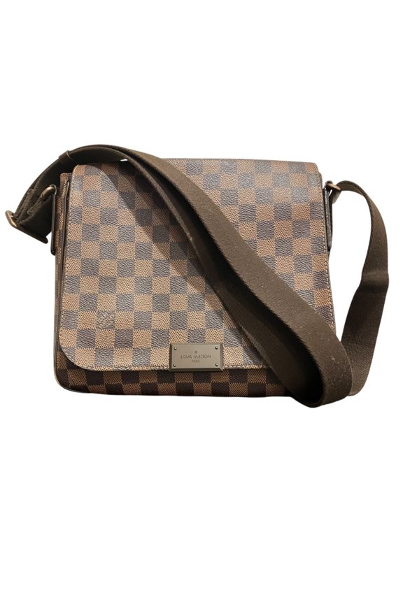 Pre-Owned Louis Vuitton District PM Shoulder Bag, Damier Toile Leather, N41213