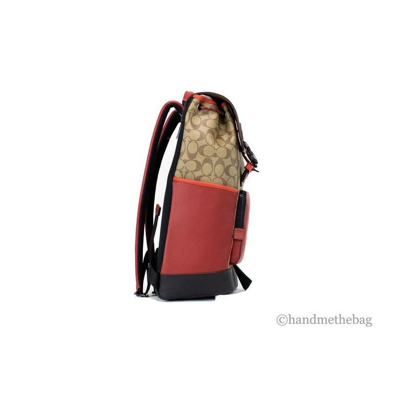 COACH Signature Small Backpack in Natural