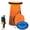 Flame, variant on Upgraded Collapsible Stool With Cushion 1000 Lbs Capacity & 19.7-in High Wider Taller Heavy Duty Portable Telescoping Foldable Seat For Adults Camping Travel Music Festivals Outdoors