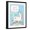 Black Frame, variant on Art.com Unicorn I Art Print by Teresa Woo, Black Frame Wall Art, 32" x 40"