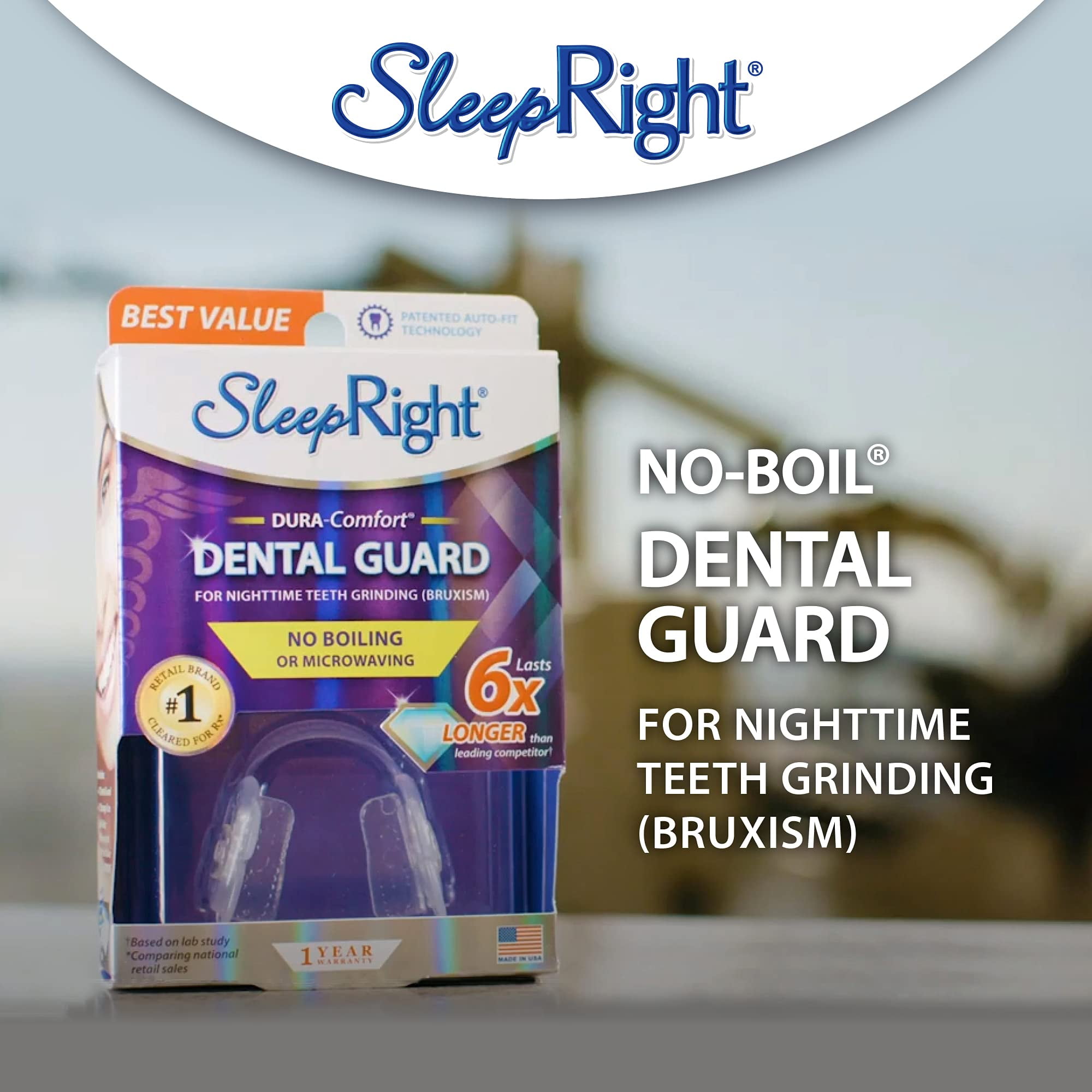 SleepRight Dura-Comfort Dental Guard 1 Each