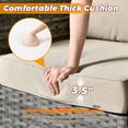 thumbnail image 4 of XIZZI 6-Pieces Wicker Patio Furniture Sets, Outdoor Furniture Sectional Sofa with Swivel Chairs, ottomans, All-Weather Rattan Outdoor Conversation Set for Porch, Patio, Backyard-Beige, 4 of 9