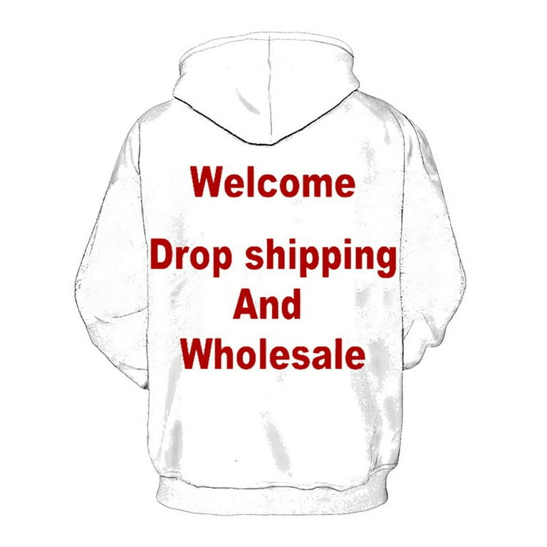 DIY Custom Full 3D Printing Hoodies Create Design Photo You Want