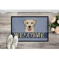thumbnail image 2 of Caroline's Treasures BB1438MAT Golden Retriever Welcome Door Mat, Indoor Rug or Outdoor Welcome Mat 18x27 Doormat , 27"L, 2 of 4