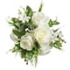 thumbnail image 3 of Bolas de flores artificiales para centros de mesa de 20 cm de diámetro. Blanco, 3 of 9