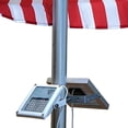 thumbnail image 1 of Alpha 180X Flag Pole Light (Warm White LED) for Solar Flagpole Lighting/Cast Iron Street Light Style Doubled as Floodlight/U-Bracket Fits Max Pole Diameter 2.5" Warm White Light, 1 of 4