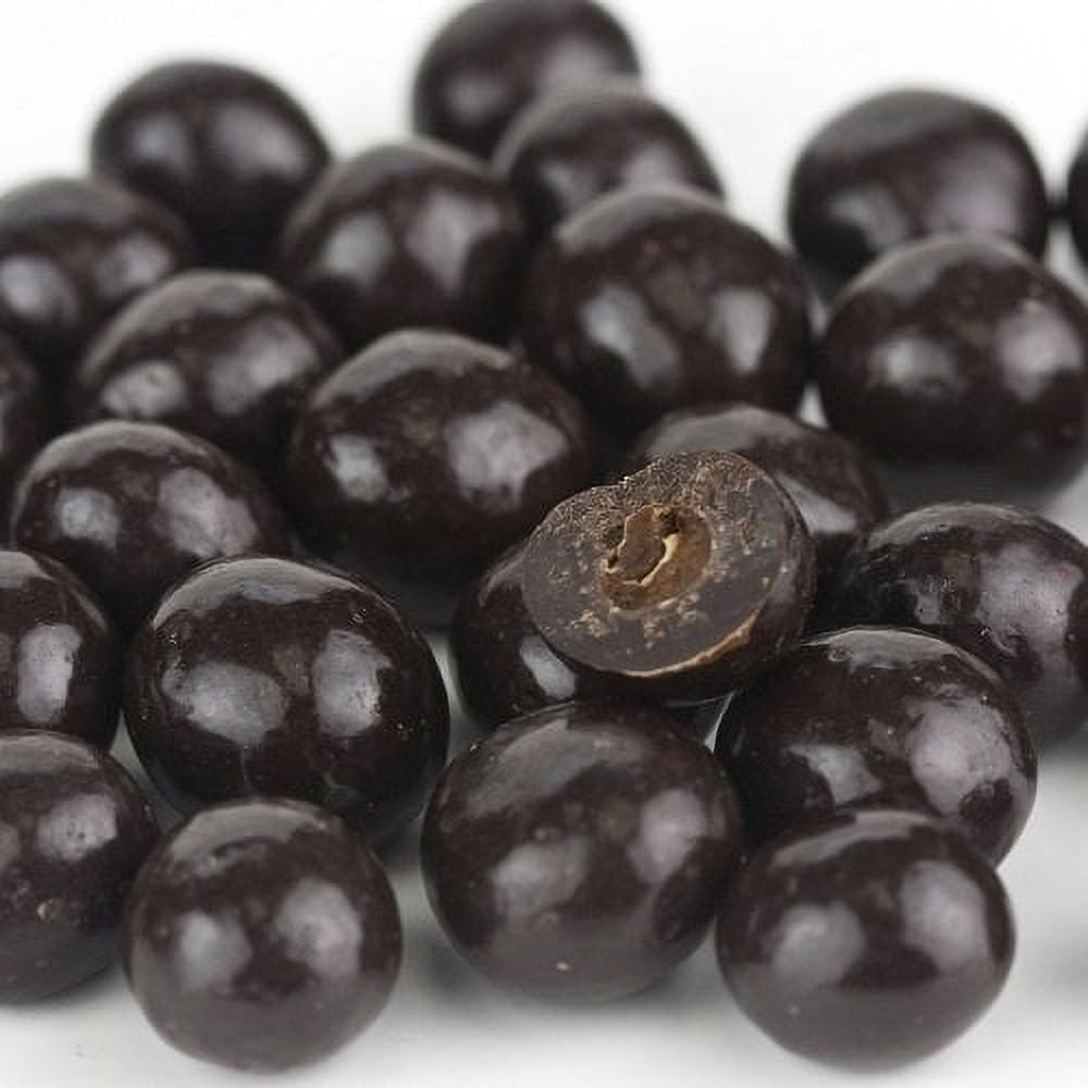 Dark Chocolate Espresso Beans - 1.5 Lb Container