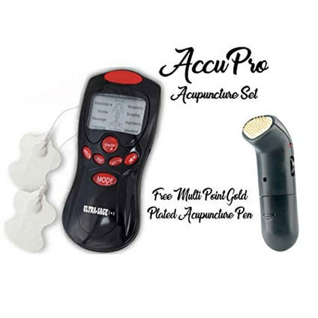 AccuPRO Relax Time High Powered Acupuncture Muscle Kit With FREE Gold Plated Multi Point AccuPen For Sore...
