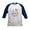 Navy/White, variant on CafePress - Lil Miss Pre K Grad Baseball Jersey - Kids Cotton Baseball Jersey, 3/4 Sleeve Shirt
