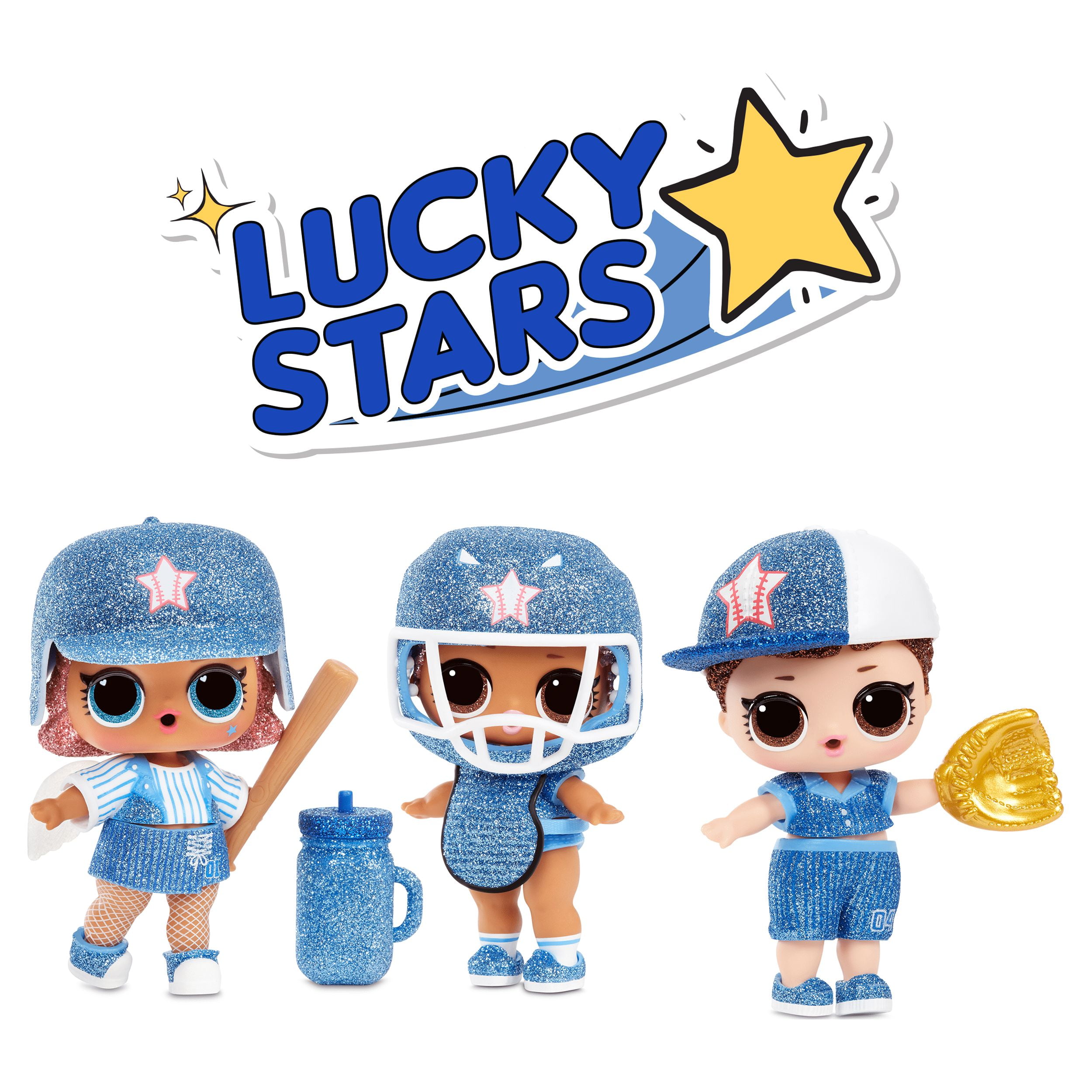 LOL Surprise All-Star BBs Sports Series 1 Baseball Dolls With 8 Surprises Including Glitter Doll, Clothes Fashion, Accessories - For Kids Ages 4-15