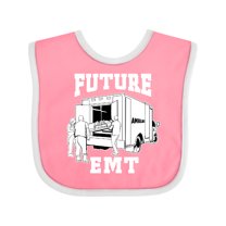 Inktastic Future EMT Ambulance Boys or Girls Baby Bib