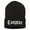 Black, variant on City Compton Los Angeles Beanie with Free Sunglass, Black