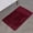 Helix Burgundy, variant on All American Collection New Solid 1 Piece Memory Foam Bathroom Mat (Stripe, Black)