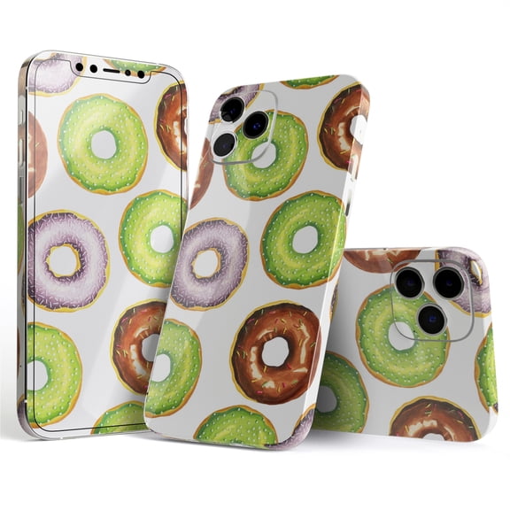 DesignSkinz Yummy Donuts Galore Full-Body Skin Decal Wrap Cover for iPhone 16