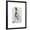 Black Frame, variant on Art.com Greyhound on Black Penny Farthing Bike Art Print by Fab Funky, 12" x 16"