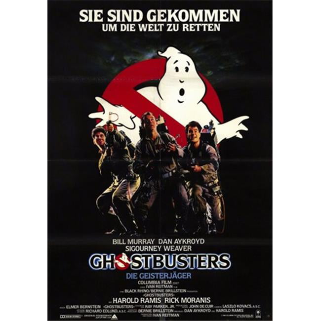 Bill Murray Dan Aykroyd Harold Ramis Movie Poster 27x40 NEW Ghostbusters 1984 