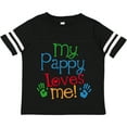 thumbnail image 3 of Inktastic My Pappy Loves Me Boys or Girls Toddler T-Shirt, 3 of 5