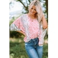 thumbnail image 5 of Cape Imprimée Florale Multicolore pour Femmes, 5 of 5