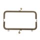 thumbnail image 1 of Chino Aleación Monedero Bolsa Bronce Cierre Broche Marco - Bronce 20.5cm Hugo Las manijas del monedero, 1 of 9