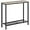 Greige and Black, variant on 29.5" Narrow Console Table, Small Entryway Table with Shelf, 2 Tier Thin Sofa Table, Behind Couch Table, Side Table, for Hallway, Living Room, Bedroom, Black BB74XG01