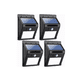 thumbnail image 1 of Lámpara De Luz Solar Impermeable Exterior De Pared Led 4pzs, 1 of 4