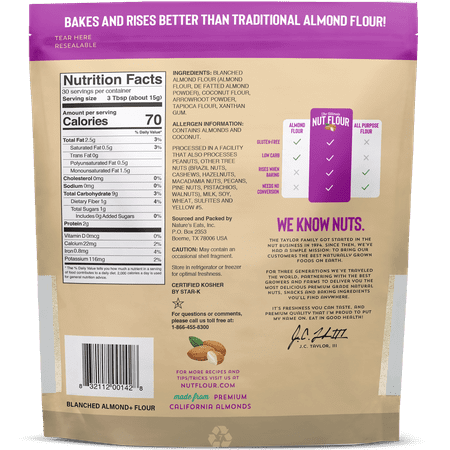 Nature's Eats Almond Flour Plus, Almond +, 16oz