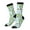 3 Black, variant on Cute Floral Frog Print Adult Socks for Men & Women,Calf Socks, Ankle Socks,Boots Socks,Breathable Casual Sock,Unisex Crew Socks