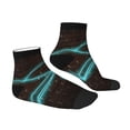 thumbnail image 6 of Salouo Neon Sign For Books Pattern Unisex Middle Tube Socks,Middle-Finger Knee High Socks Over The Calf Tube Stocking Crew Stockings for Women and Men Tube Socks, 6 of 8