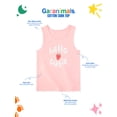 thumbnail image 6 of Garanimals Baby & Toddler Girl Cotton Graphic Tank Tops, 4-Pack, 0M–6T, 6 of 10