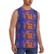 thumbnail image 2 of Fotbe Peace And Love Men's Camiseta sin Mangas Estampada para Hombres, Playera Casual para Gimnasio, Entrenamiento, Playa-3X-Large, 2 of 7