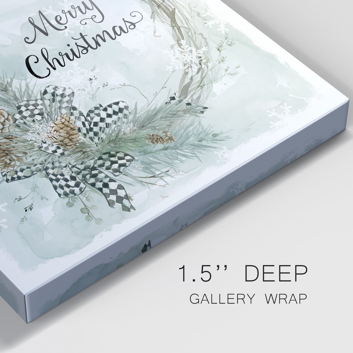 White Christmas - Premium Gallery Wrapped Canvas - Ready to Hang