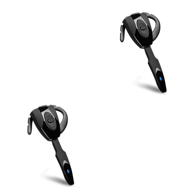 Sidaley Auriculares inalámbricos con cancelación de ruido para negocios de conducción con micrófono, auriculares recargables para Tipo 1 2piezas
