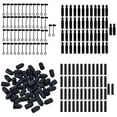thumbnail image 7 of CIYISON 50 Pieces Black Pour Spout Caps Beverage Dispenser Caps Bar Pour Spout Caps Liquor Pourer Cover PVC Material for Bar, 7 of 7