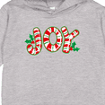 thumbnail image 3 of Inktastic Candy Cane Joy Toddler Hoodie, 3 of 4