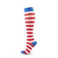 thumbnail image 4 of LIaqionyy Stripes Socks for Women Men Knee High Sock Running Casual Breathable Comfort Support Color Block Clothes, 4 of 6
