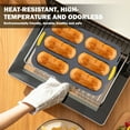 thumbnail image 6 of 6 Cavity Silicone Loaf Pan, Nonstick Heat Resistant,Ideal for Baking Sub Rolls, Hoagie Bread, and More, Send Goods from Local Warehouse, 6 of 6