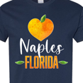 thumbnail image 4 of Inktastic Naples Florida Orange in Heart T-Shirt, 4 of 5
