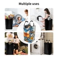thumbnail image 6 of Lsque Spring Butterfly Flowers Laundry Basket, Laundry Hamper, Dirty Clothes Hamper for Laundry, Collapsible, Waterproof Laundry Baskets with Aluminum Handles for Laundry, Dorm, Family, 6 of 6