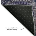 thumbnail image 5 of Addison Rugs Mayfield Premium Machine Washable Transitional Panels Purple Rectangle Rug, 10' x 14', 5 of 7