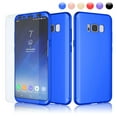 thumbnail image 1 of Galaxy S8 Plus Case, Galaxy S8 Plus 6.2" Screen Protector, Thin Premium Dual Layer Hard Case For Galaxy S8 Plus with Tempered Glass Screen Protector For Galaxy S8 Plus (2017) SM-G955 -Red, 1 of 4